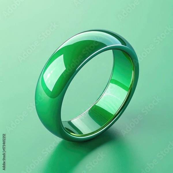 Obraz diamond ring on transparent background