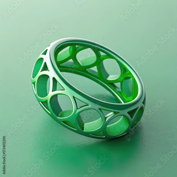 Obraz diamond ring on transparent background