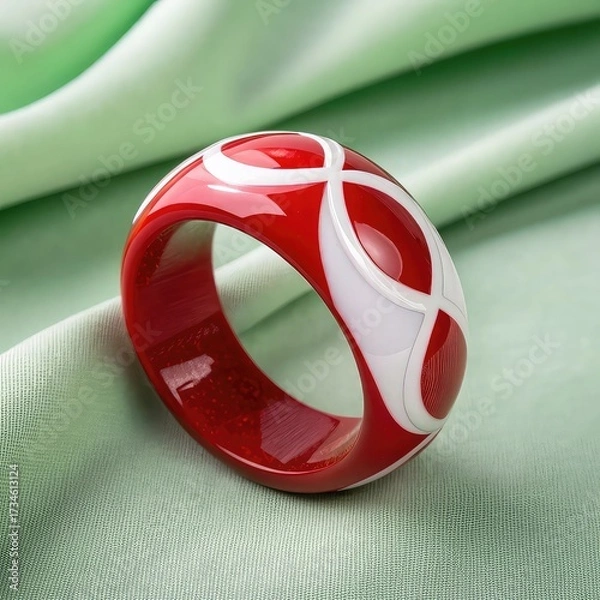 Obraz diamond ring on transparent background