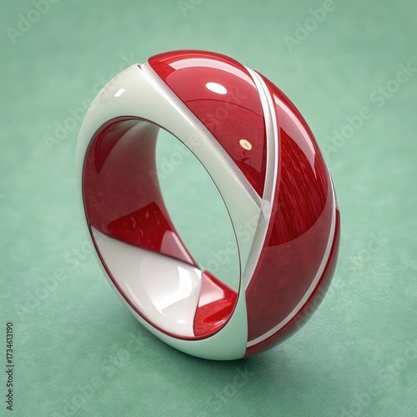 Obraz diamond ring on transparent background