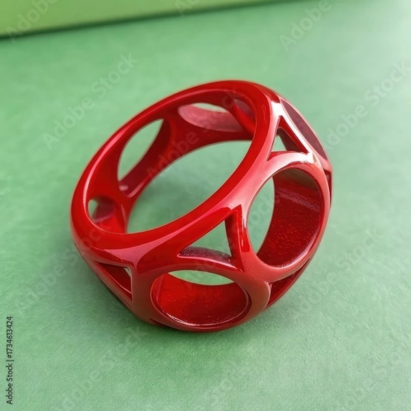 Obraz diamond ring on transparent background