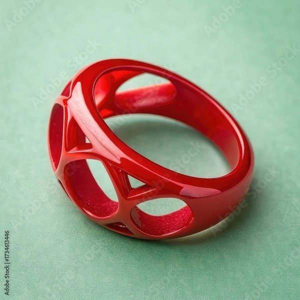 Obraz diamond ring on transparent background