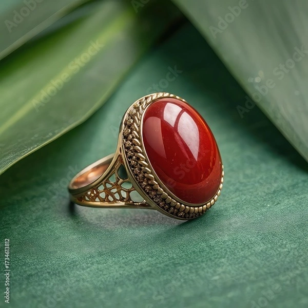 Obraz diamond ring on transparent background