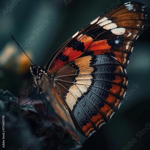 Obraz Butterfly wing detail