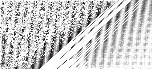 Fototapeta Rough black and white texture vector. Distressed overlay texture. Grunge background. Abstract textured effect. Vector Illustration. Black isolated on white background. EPS10.