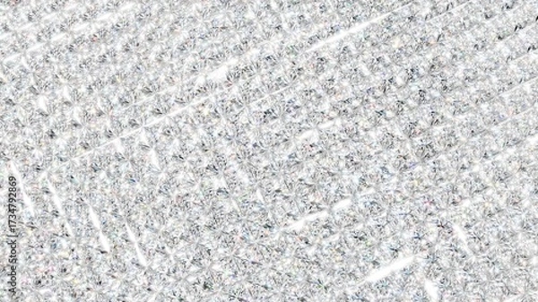 Obraz shiny diamond pattern texture background.