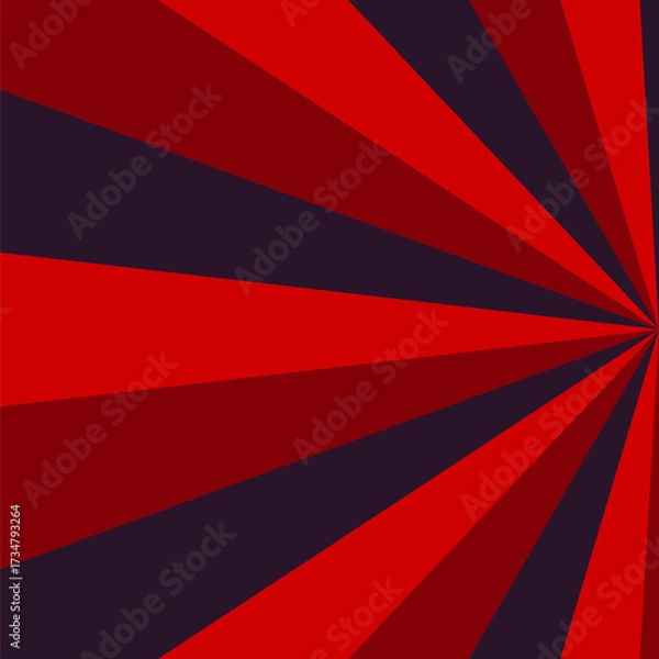 Fototapeta Multicolored abstract starburst  background - colorful vector graphic