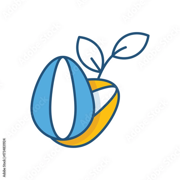 Fototapeta Seeds Color Line Icons � Flat Outline Style Vector Collection