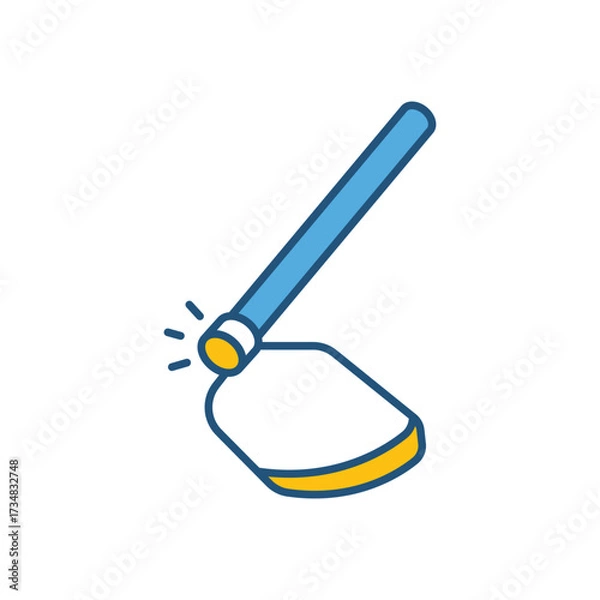 Fototapeta Hoe Color Line Icons � Flat Outline Style Vector Collection