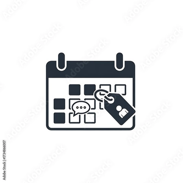 Fototapeta Scheduling Appointments with Individuals.