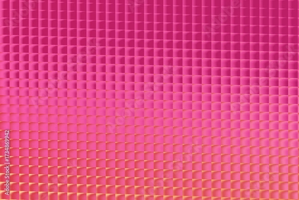 Fototapeta An eyecatching pink and orange gradient background with a textured pattern, creating a vibrant and modern aesthetic suitable for various design projects