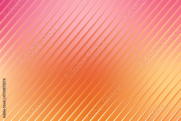 Fototapeta A visually stunning gradient of pink, orange, and yellow hues creates a vibrant and eyecatching background with a mesmerizing and captivating effect