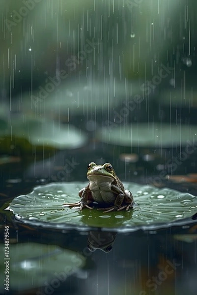 Fototapeta 개구리