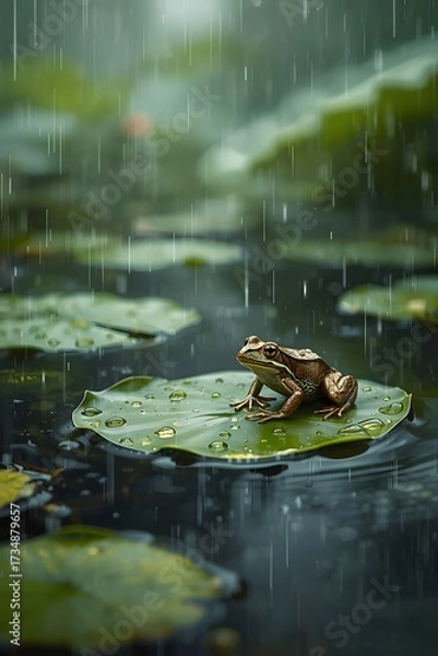 Fototapeta 개구리