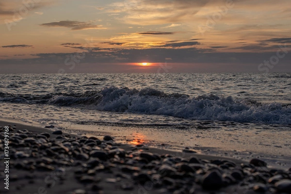 Obraz sunset on the beach