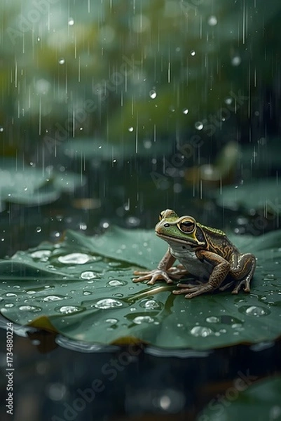 Fototapeta 개구리