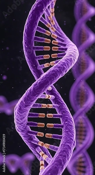Fototapeta DNA Double Helix Structure Image.