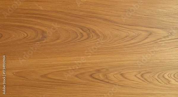 Fototapeta Close up of warm brown wood grain texture background surface