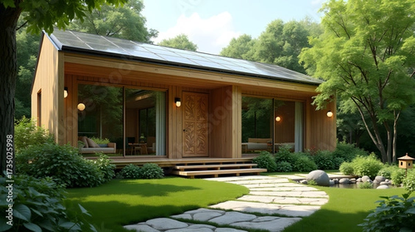 Obraz NATURE INSPIRED HOUSE