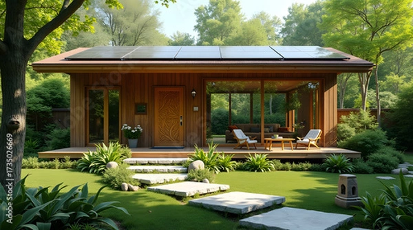 Obraz NATURE INSPIRED HOUSE