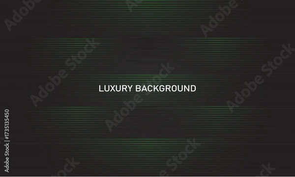 Obraz elegant background with gradient green lines