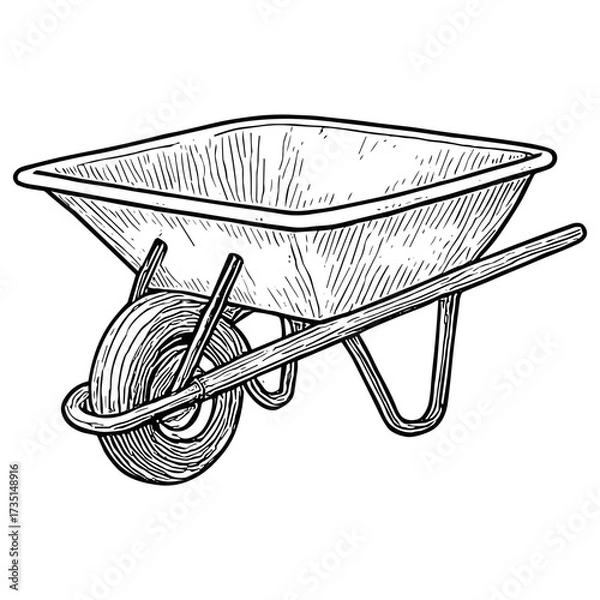 Obraz Wheelbarrow