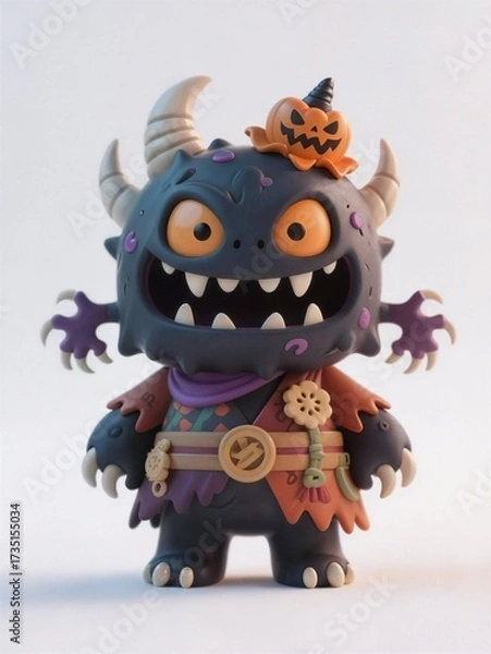 Obraz 3D Halloween monster