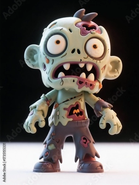 Obraz 3D Halloween monster