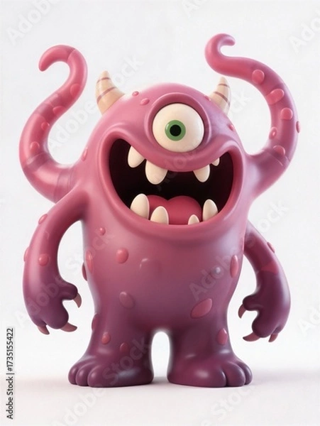 Obraz 3D Halloween monster