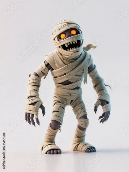 Obraz 3D Halloween mummy monster