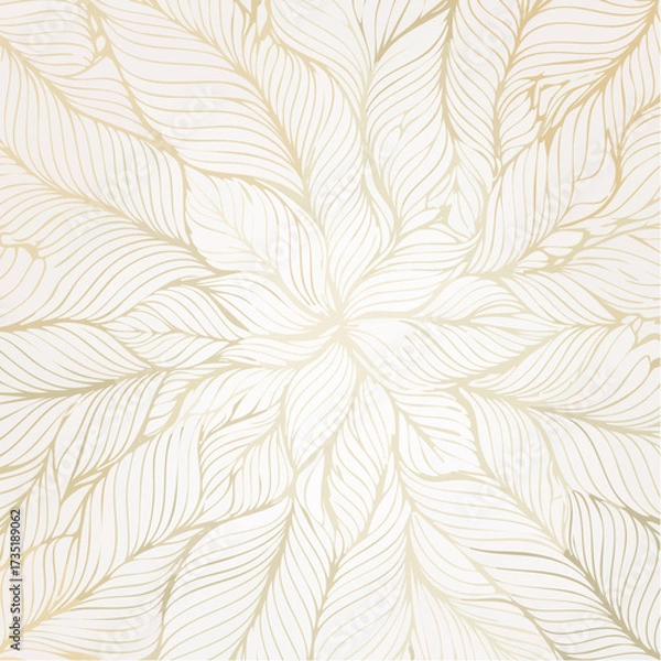 Obraz Hand drawn tea leaves background
1