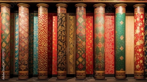 Obraz Colorful Abstract Wall Mural