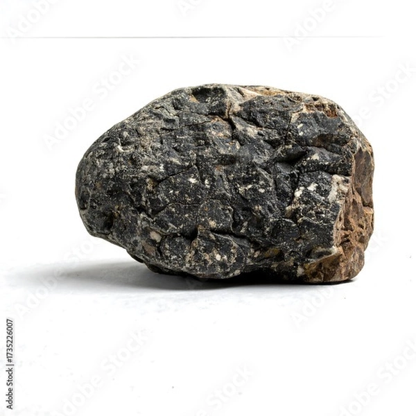 Obraz Rough, dark gray stone