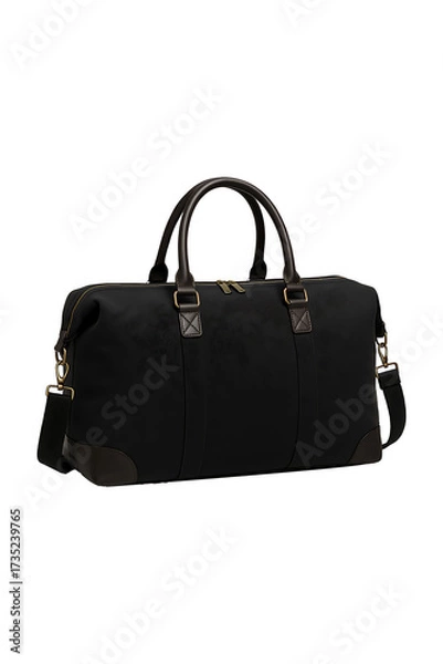 Fototapeta Black Canvas Weekender High quality Realistic image.