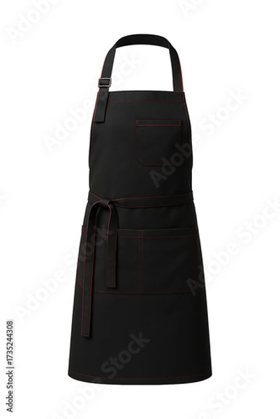 Fototapeta Black Apron Design High quality Realistic image.