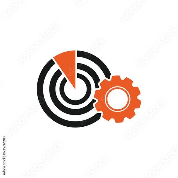 Fototapeta gears and cogs