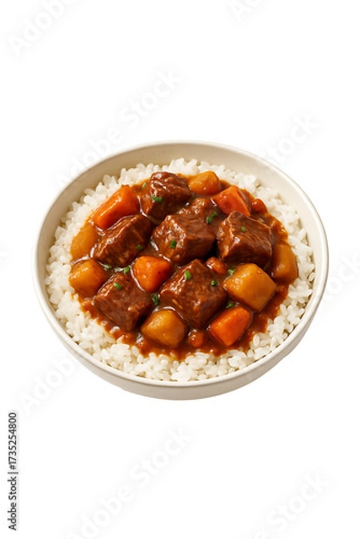 Fototapeta Beef Stew Feast High quality Realistic image.