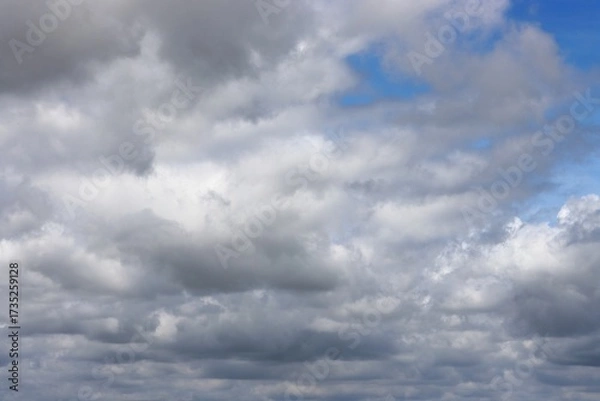Fototapeta Dark cloudy sky cloudscape background
