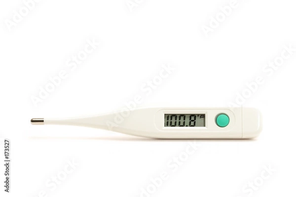 Fototapeta fever thermometer