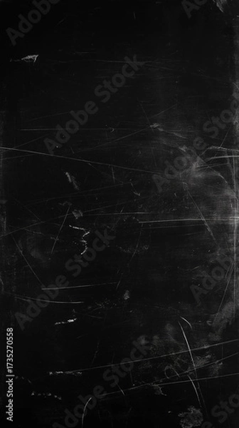 Fototapeta Grunge Black Background with Scratches and Stains