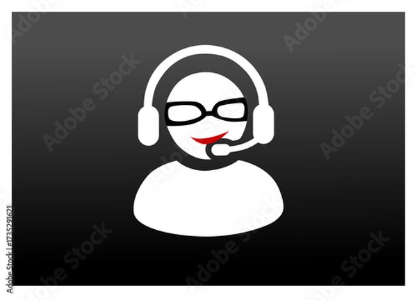 Fototapeta Call center gang, the organized groups of fraudsters who run phone-based scam operations by impersonating authorities, banks or other credible entities to trick victims to send money, information.