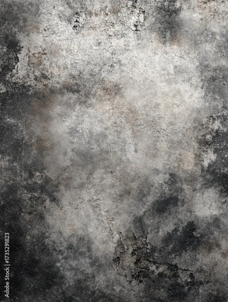 Fototapeta Top-Down Bird's Eye View Grey Field Texture