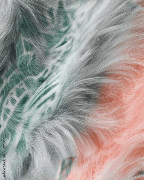 Fototapeta Abstract Composition with Illusion of Chaos Texture