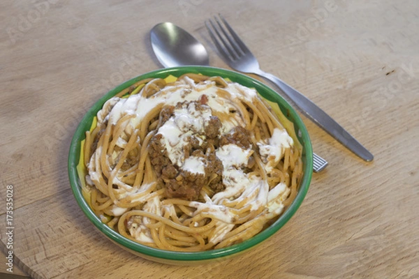 Obraz Pasta Bolognese mit Jog