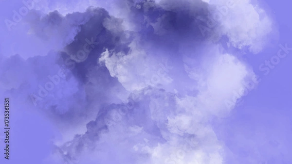 Fototapeta Background featuring pale blue sky. Atmospheric sky texture in a cool, light blue color.