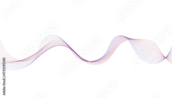 Fototapeta Colorful Abstract Flowing Wave Line Background