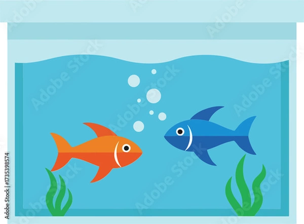 Obraz Aquarium with Fish