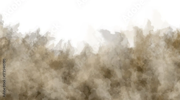 Obraz Dust Storm in Desert Landscape