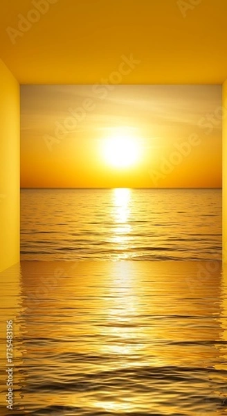 Obraz Golden Hour's Embrace