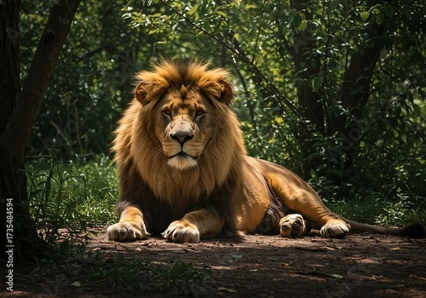 Obraz Emerald King's Gaze